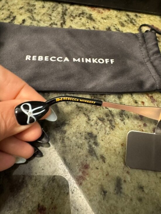 Rebecca Minkoff Women\'s Sungrasses 100 UV Protection Purple Lens - NWT main image 4